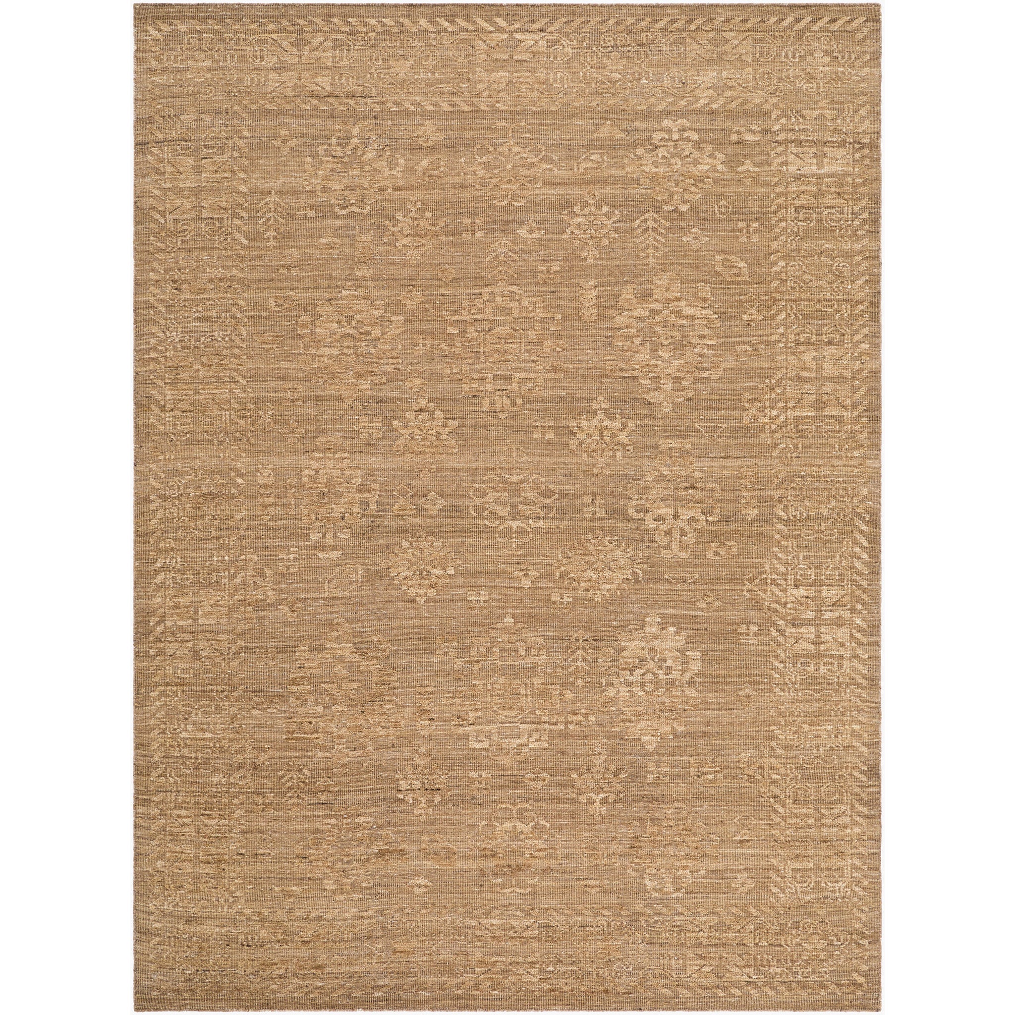 Iowa Wool Rug in Beige-1