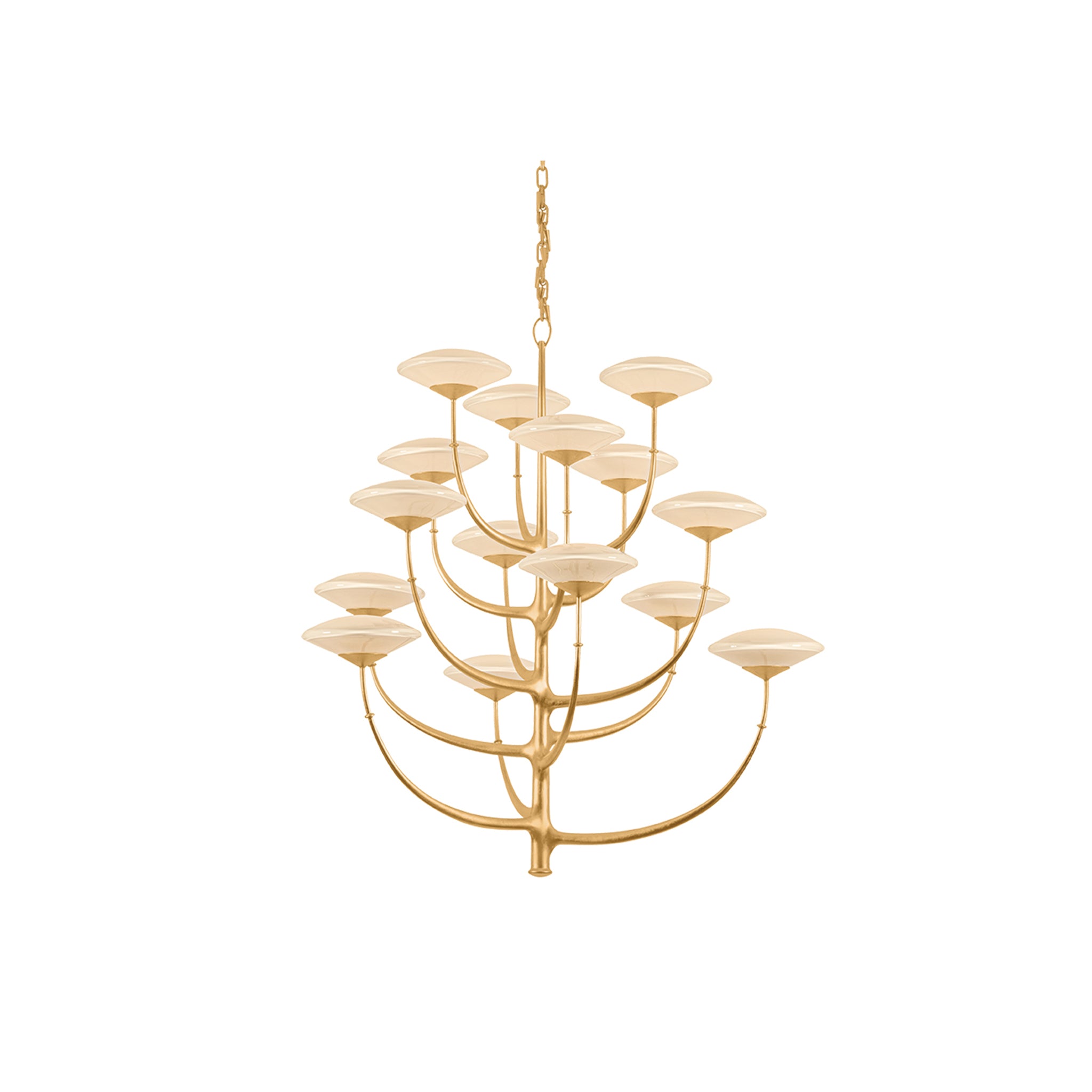 Pluro Chandelier by Noz Nozawa for Corbett-13