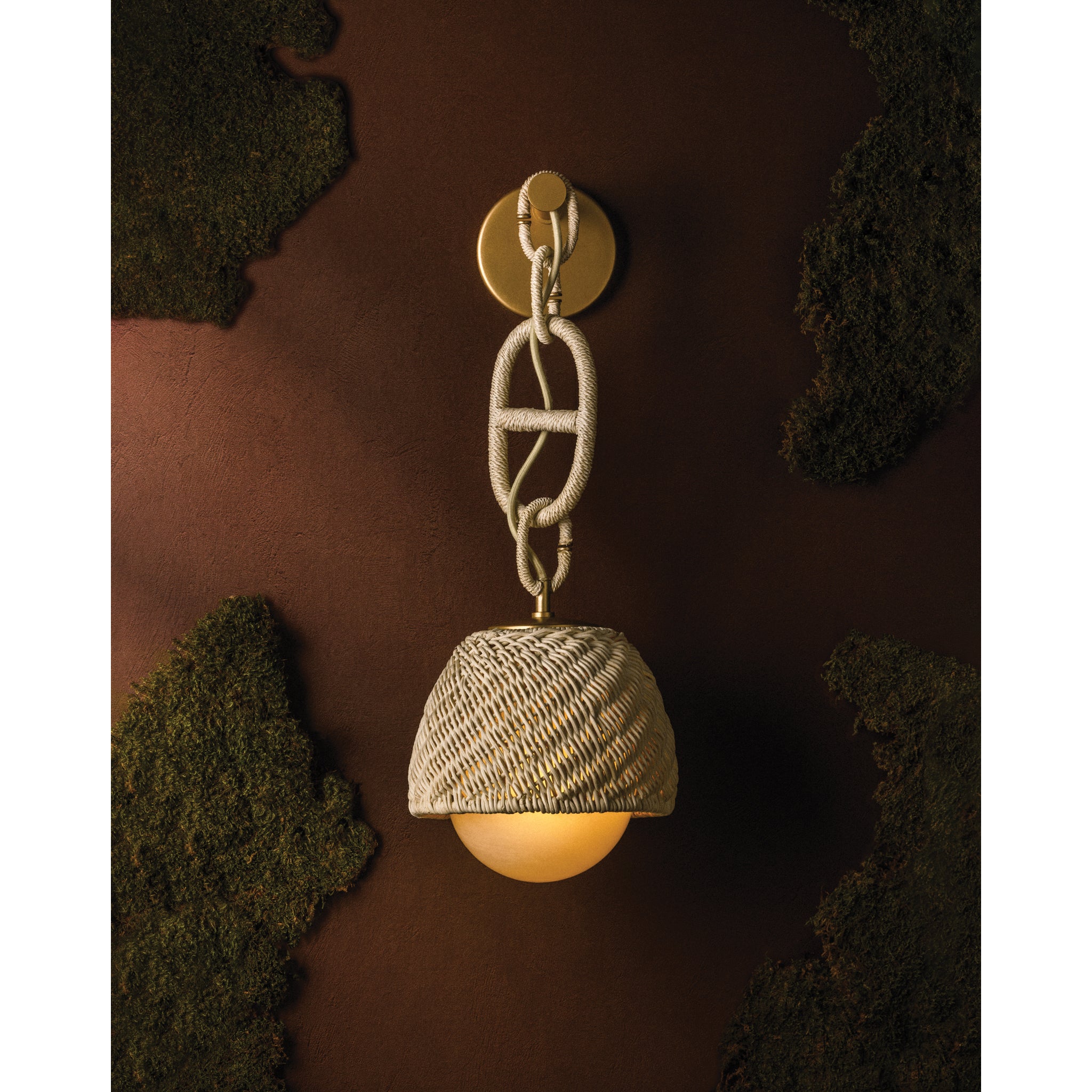 Piasu Wall Sconce by Noz Nozawa for Corbett-3