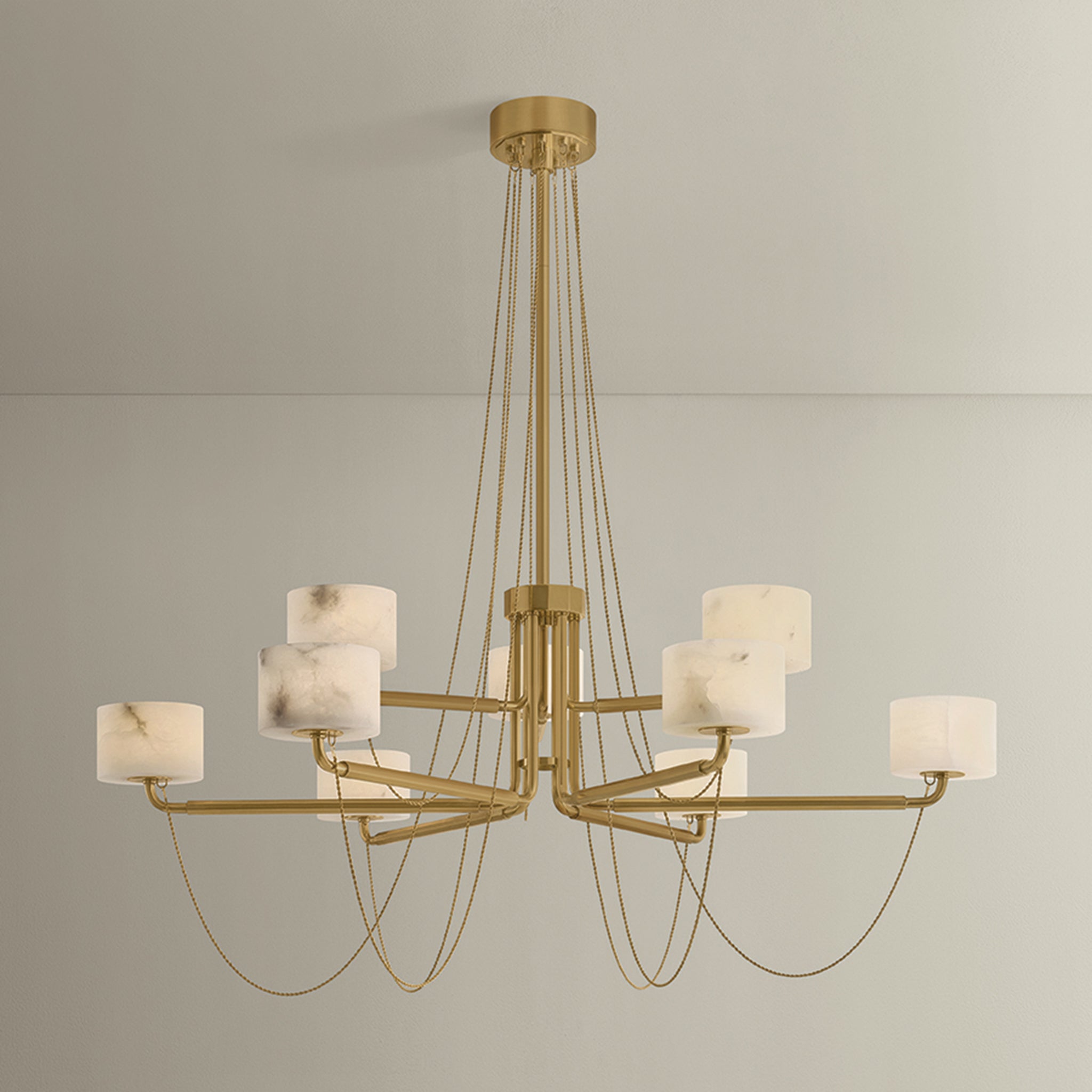 Bunda Chandelier by Noz Nozawa for Corbett-16