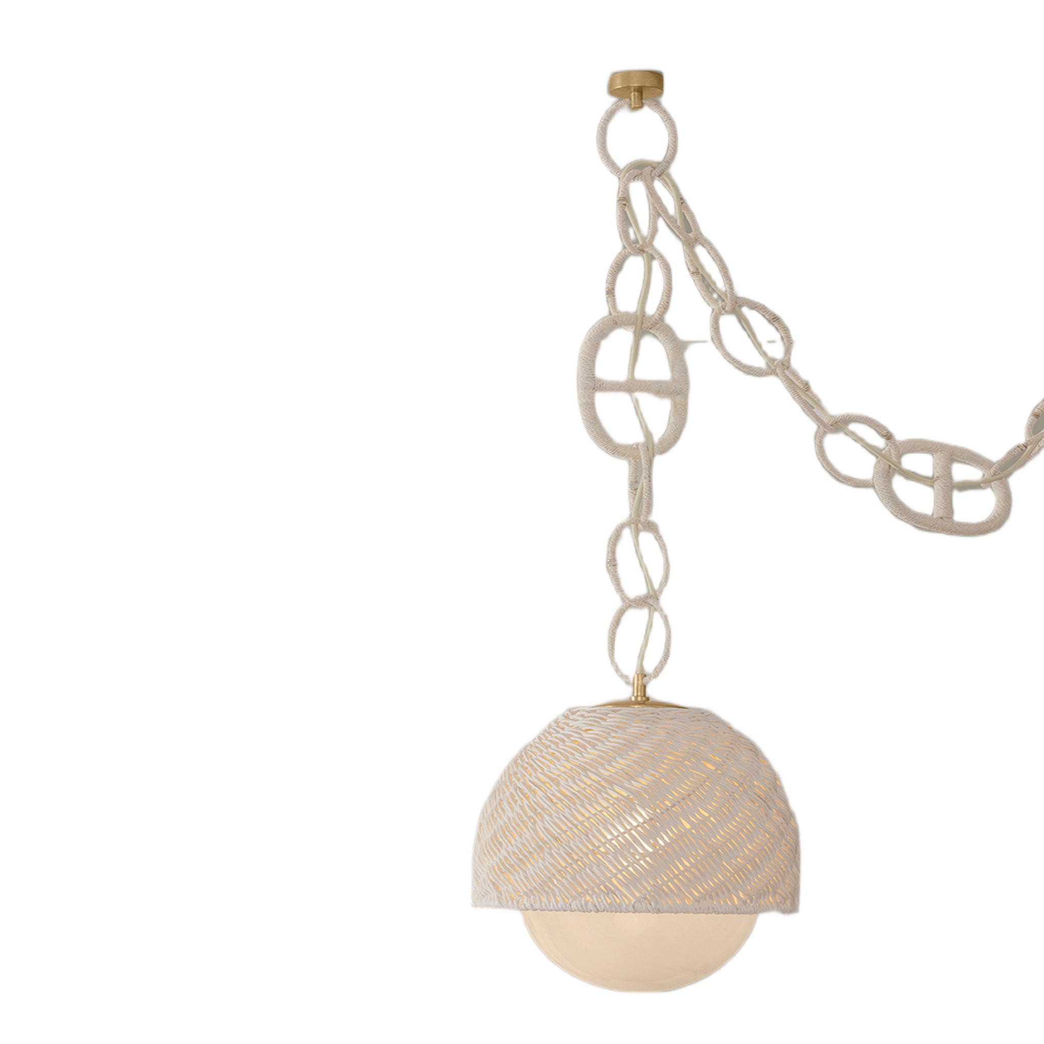 Piasu Chandelier by Noz Nozawa for Corbett-5