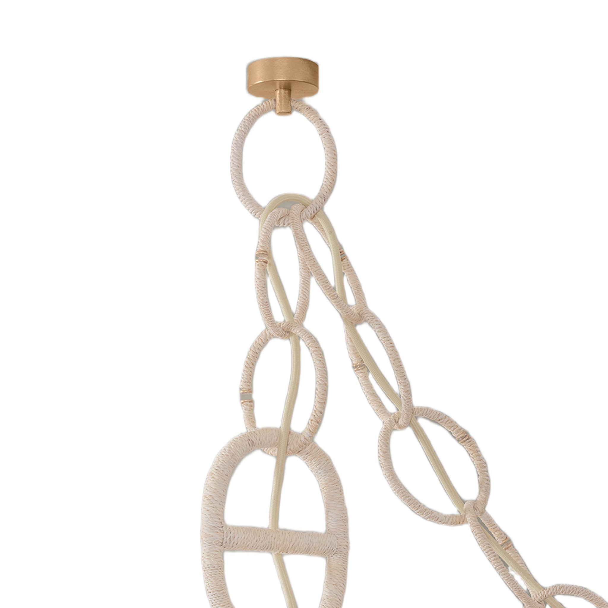 Piasu Chandelier by Noz Nozawa for Corbett-6