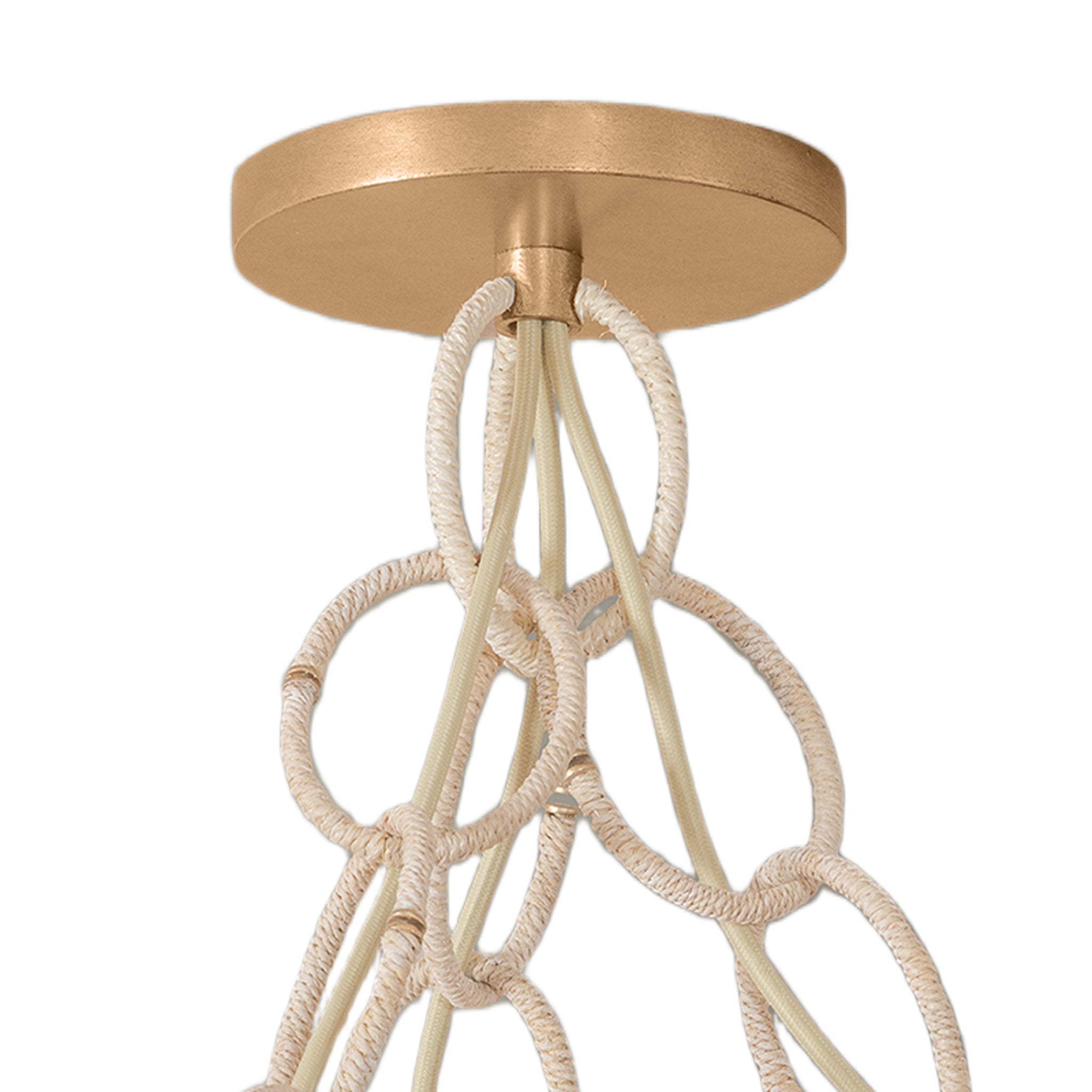Piasu Chandelier by Noz Nozawa for Corbett-7