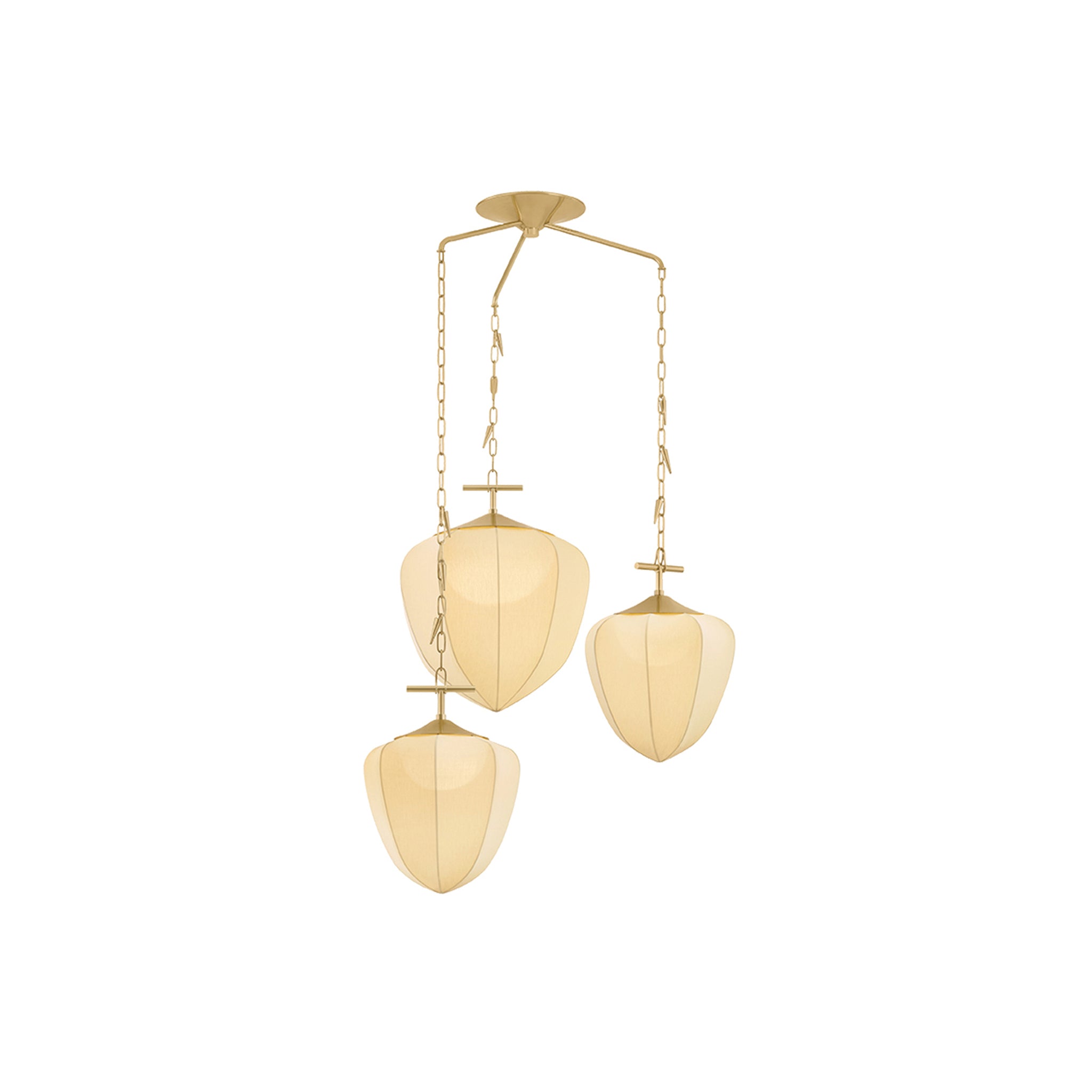 Hoshi Chandelier by Noz Nozawa for Corbett-1
