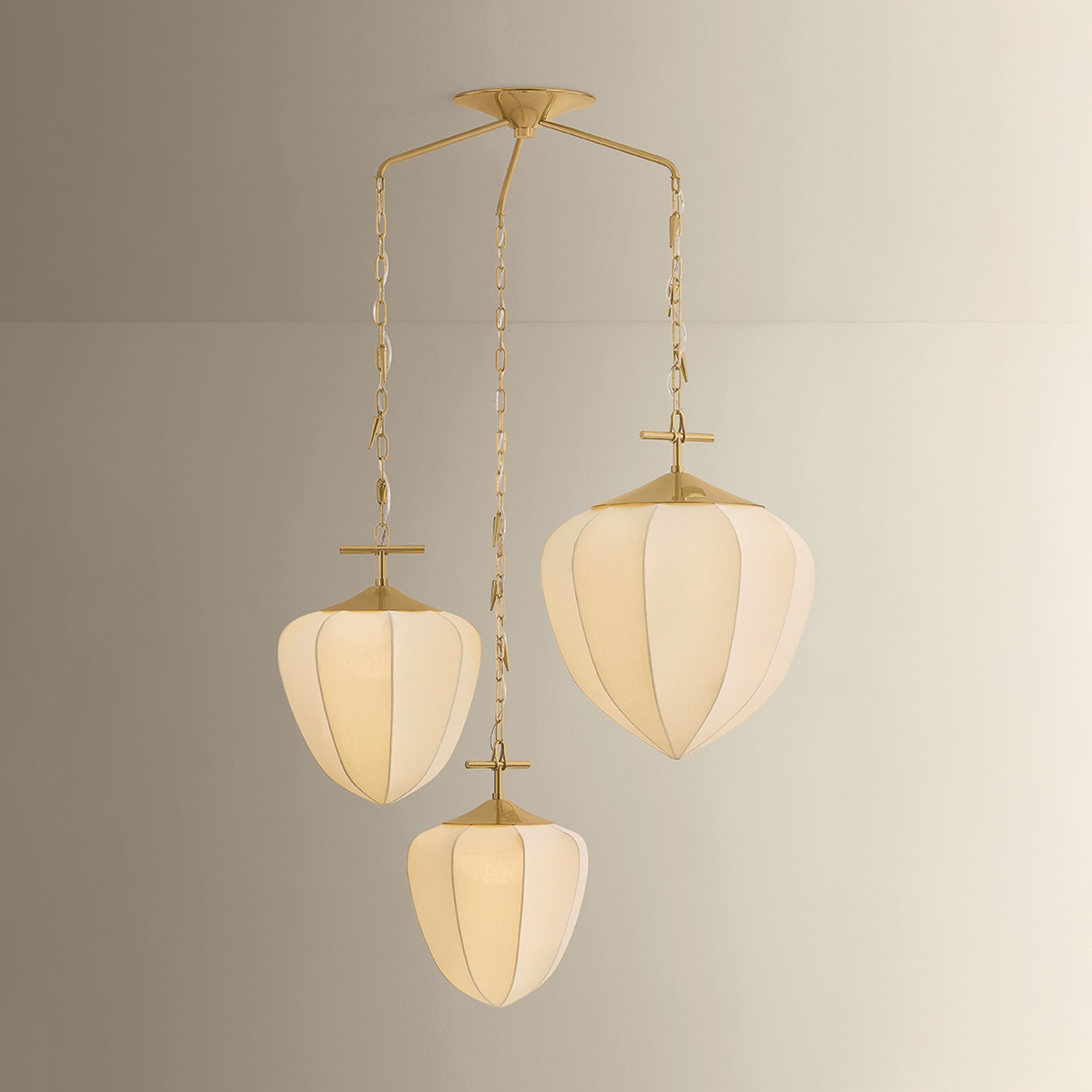 Hoshi Chandelier by Noz Nozawa for Corbett-4