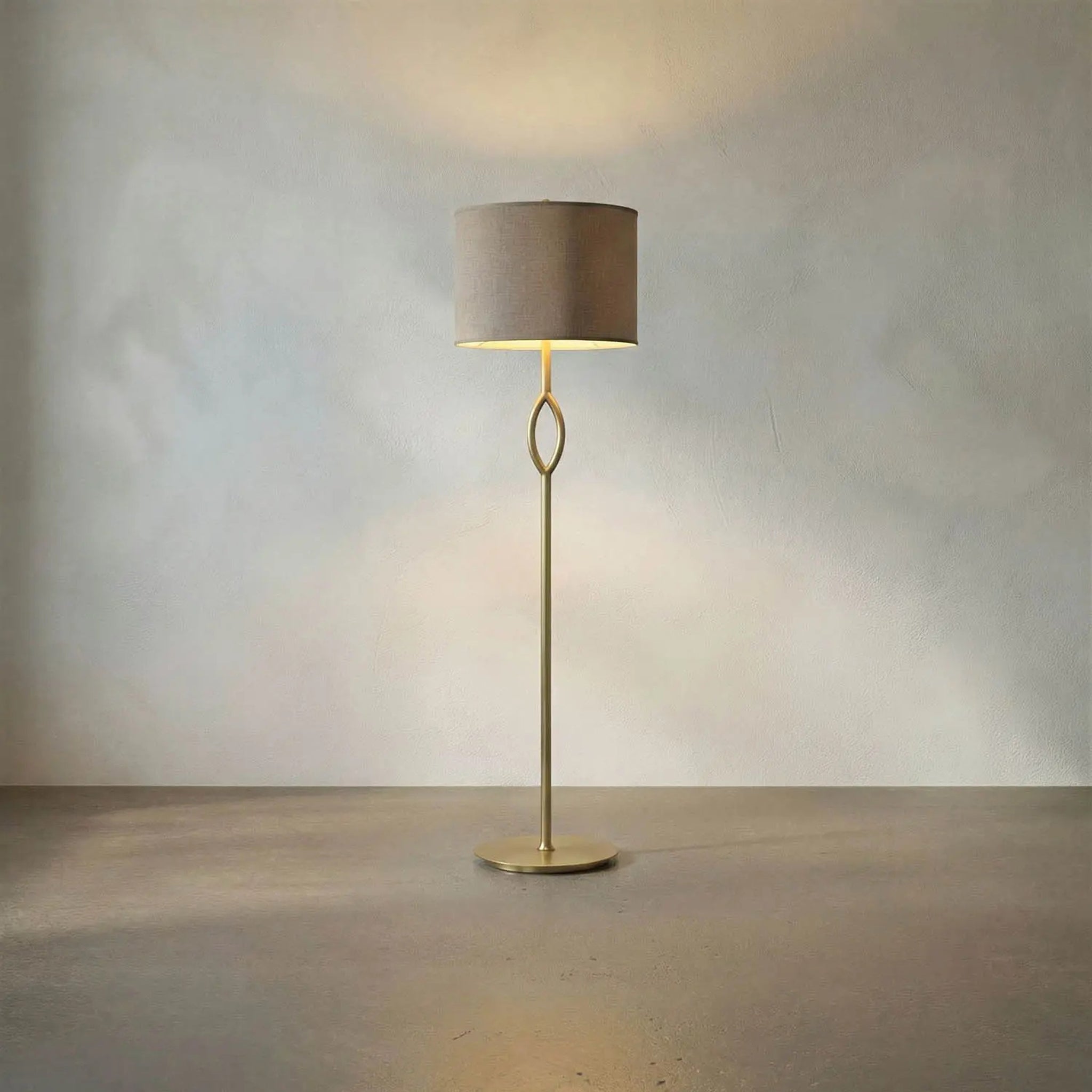 Ridge Floor Lamp with Shade-3