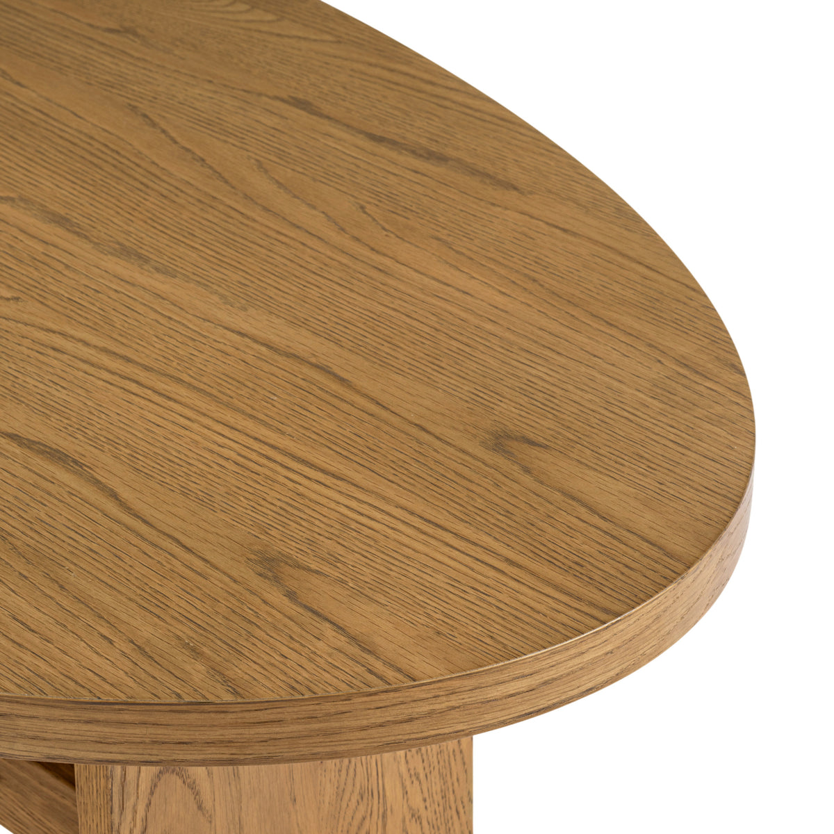 Saoirse Oval Coffee Table in Natural-2