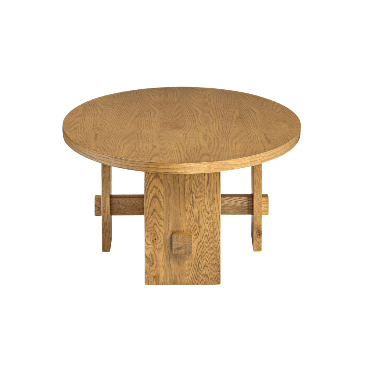 Saoirse Oval Coffee Table in Natural-5