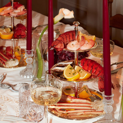 Belmont 3-Tiered Platter Silver-plated