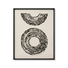 Chorus by Loloi Wall Art in Black/Ivory-1