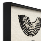 Chorus by Loloi Wall Art in Black/Ivory-2