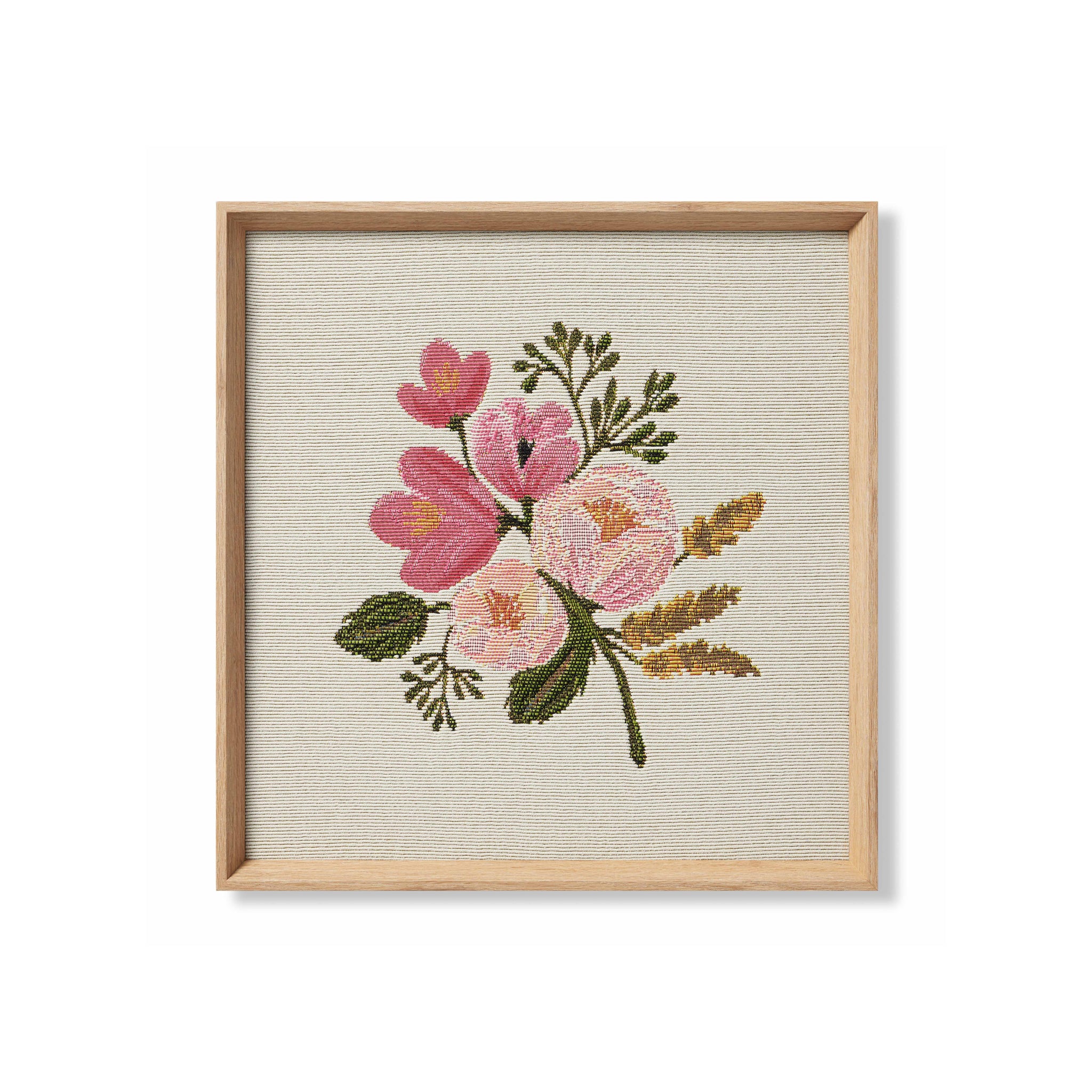 Rifle Paper Co. x Loloi Botanical Wall Art in Rose-Multi-1