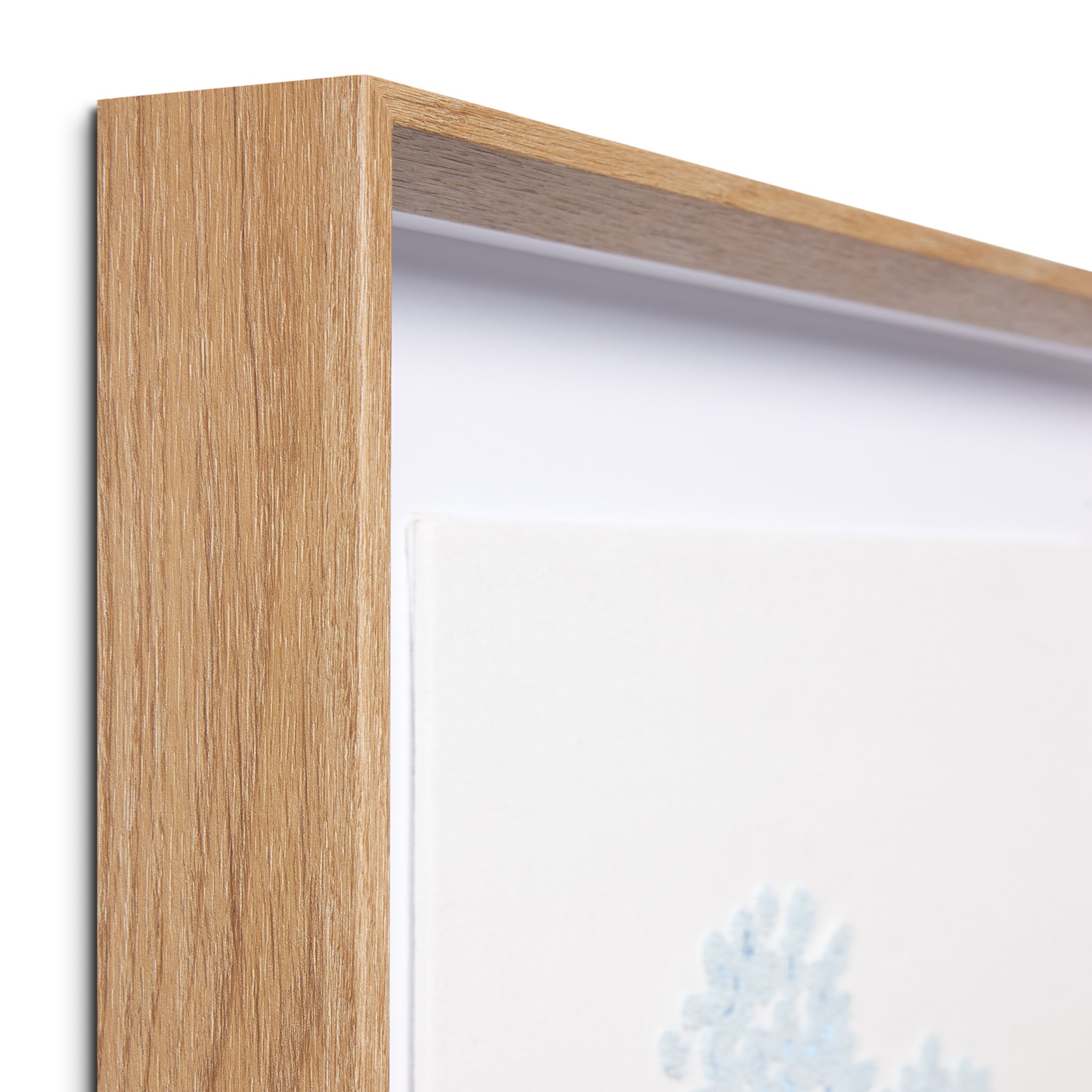Rifle Paper Co. x Loloi Hydrangea Wall Art in Cream-Blue-3