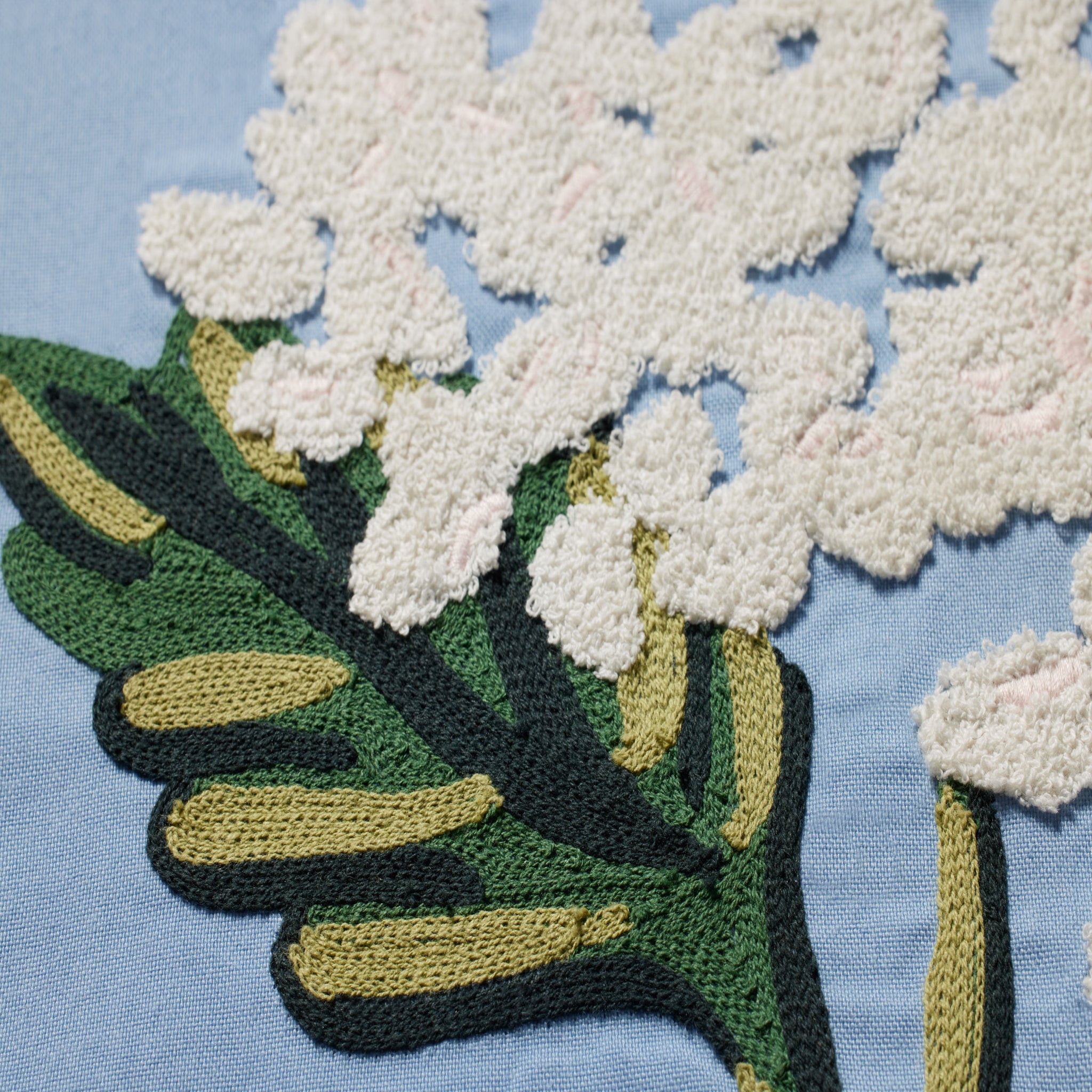 Rifle Paper Co. x Loloi Hydrangea Wall Art in Blue-Cream-5