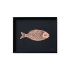 Rifle Paper Co. x Loloi It's Fishy Wall Art in Black-Pink-1