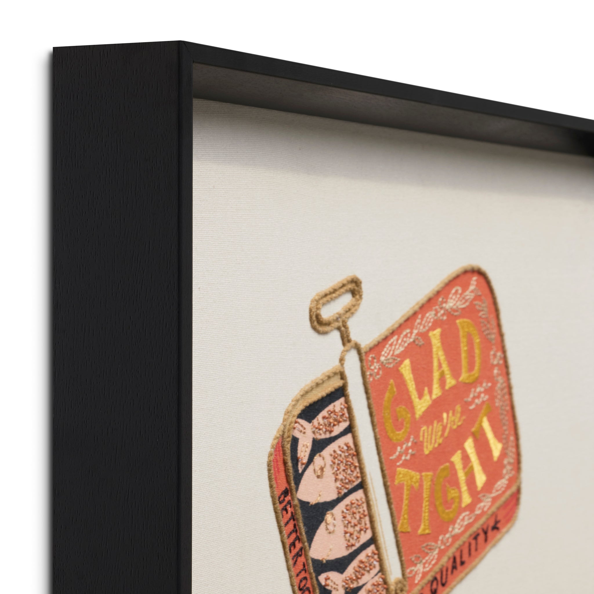 Rifle Paper Co. x Loloi Sardines Wall Art in Orange-Ivory-2