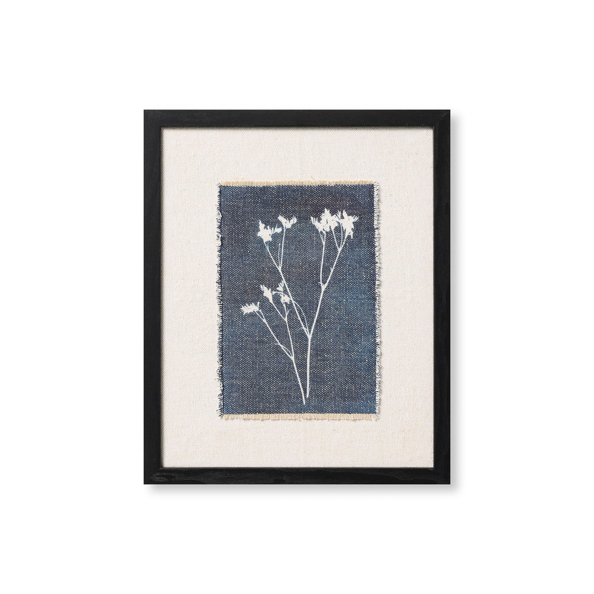 Amber Lewis x Loloi Ferris Wall Art in Blue/Ivory-1
