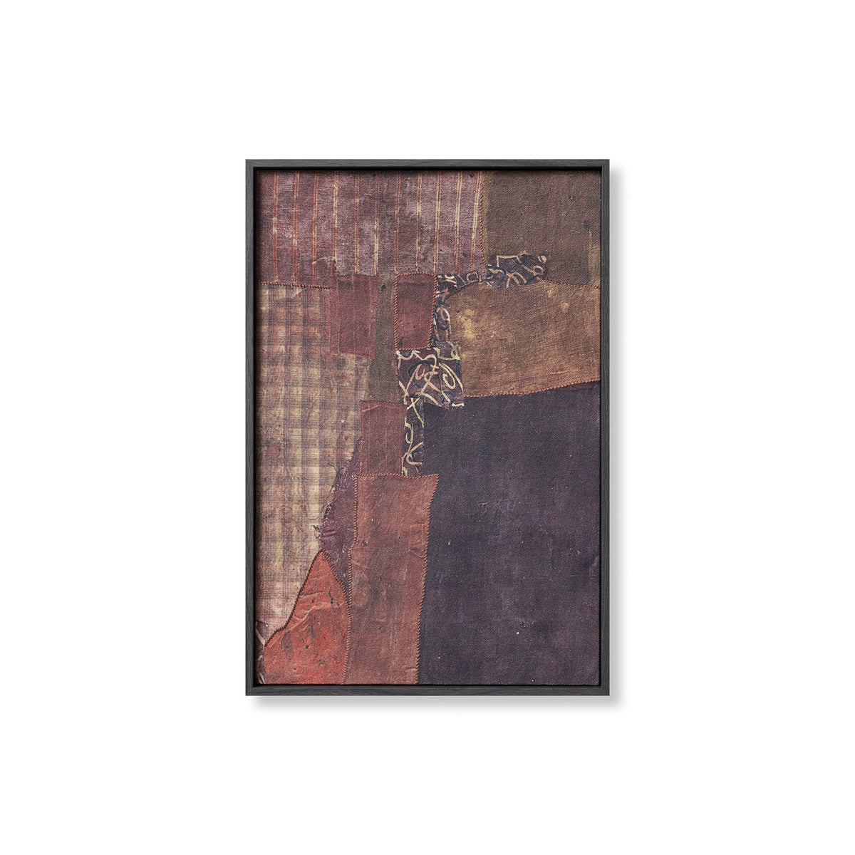Amber Lewis x Loloi Enrico Wall Art in Red/Pink-1