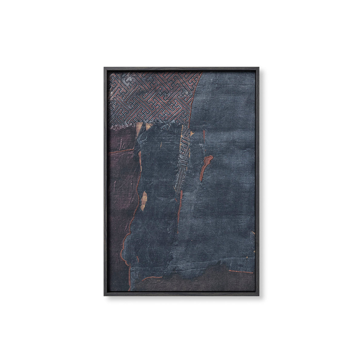 Amber Lewis x Loloi Rafael Wall Art in Blue/Black-1
