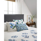 Rifle Paper Co. x Loloi Bouquet Pillow in Ivory-Blue-2