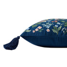 Rifle Paper Co. x Loloi Pillow in Navy-3