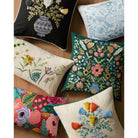 Rifle Paper Co. x Loloi Pillow in Black-2