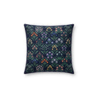 Rifle Paper Co. x Loloi Estee Pillow in Navy-Multi-1