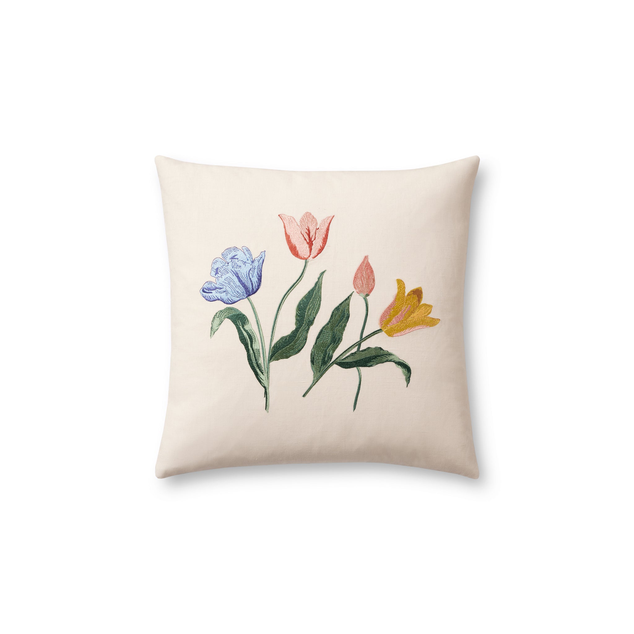 Rifle Paper Co. x Loloi Tulips Pillow in Multi-1