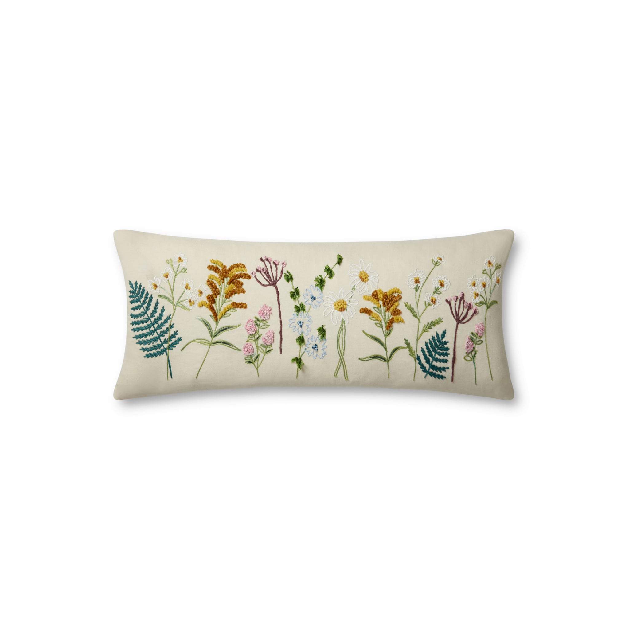 Rifle Paper Co. x Loloi Pillow in Beige-1