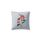 Rifle Paper Co. x Loloi Garden Rose Pillow in Blue-Multi-1