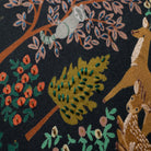Rifle Paper Co. x Loloi Woodland Pillow in Black-Multi-2