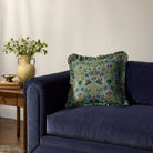 Rifle Paper Co. x Loloi Maple Pillow in Green-Multi-2