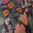 Rifle Paper Co. x Loloi Burgundy Blossom Pillow in Burgundy-Multi-4