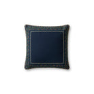 Rifle Paper Co. x Loloi Garden Vines Pillow in Blue-Multi-1
