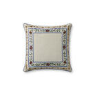 Rifle Paper Co. x Loloi Aster Border Pillow in Ivory-Multi-1