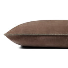 Chris Loves Julia x Loloi Liza Pillow in Mocha-3