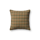 Chris Loves Julia x Loloi Vale Pillow in Gold-Green-1