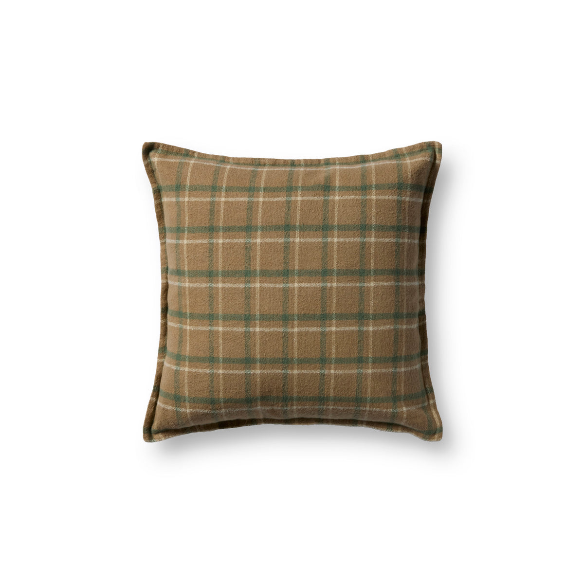 Chris Loves Julia x Loloi Vale Pillow in Gold-Green-1