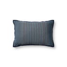 Chris Loves Julia x Loloi Rachel Pillow in Blue-1