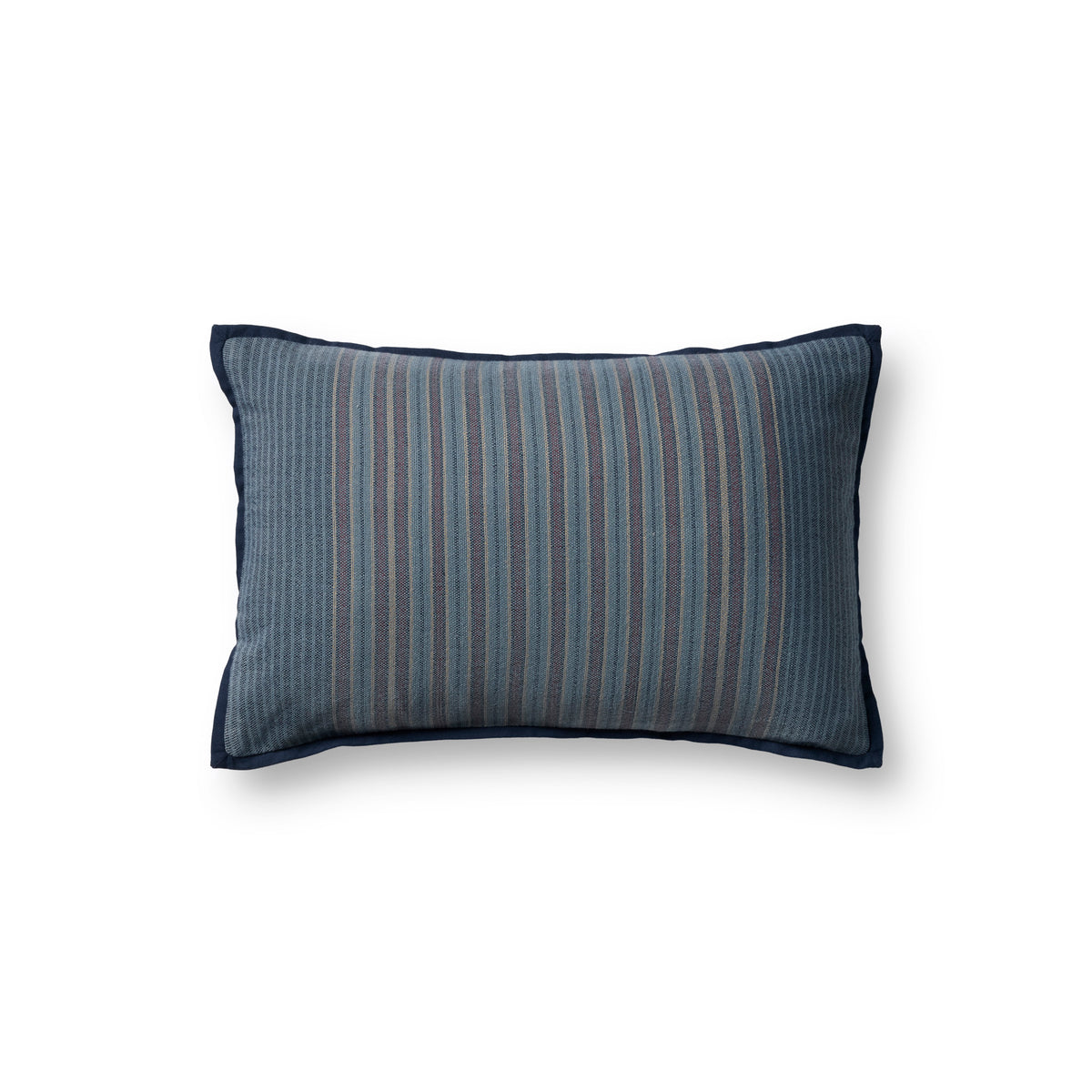 Chris Loves Julia x Loloi Rachel Pillow in Blue-1