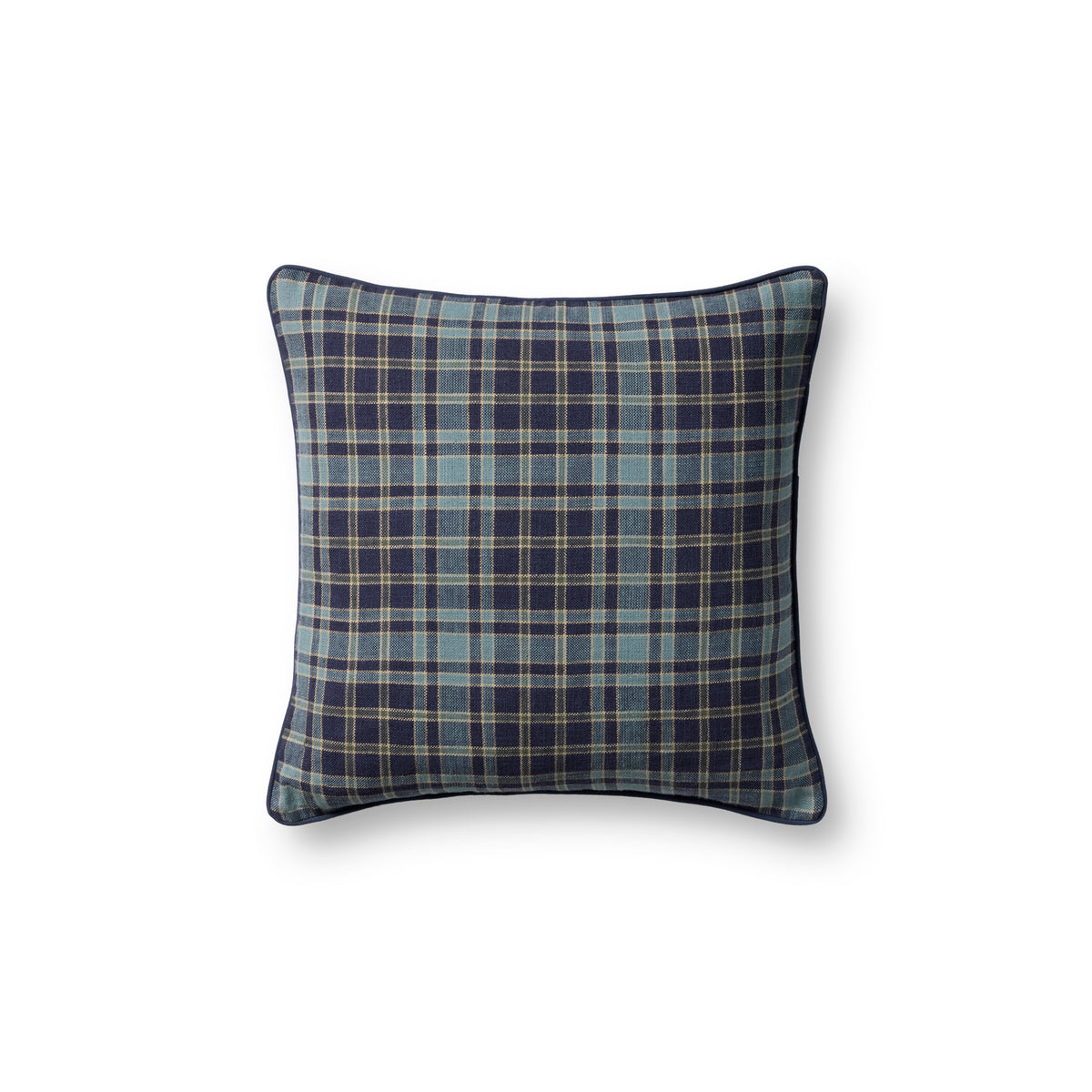 Chris Loves Julia x Loloi Alder Pillow in Blue-1
