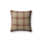Chris Loves Julia x Loloi Alder Pillow in Brick-1