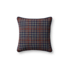Chris Loves Julia x Loloi Alder Pillow in Brick-Navy-1
