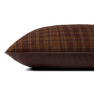 Chris Loves Julia x Loloi Alder Pillow in Brown-3