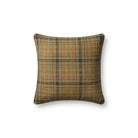 Chris Loves Julia x Loloi Alder Pillow in Gold-Green-1