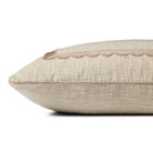 Chris Loves Julia x Loloi Lottie Pillow in Ivory-3