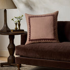 Chris Loves Julia x Loloi Lottie Pillow in Pink-2