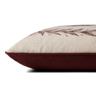 Chris Loves Julia x Loloi Emerson Pillow in Brick-3