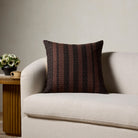 Amber Lewis x Loloi Cordero Pillow in Brown-2