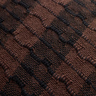 Amber Lewis x Loloi Cordero Pillow in Brown-4